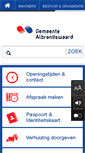 Mobile Screenshot of albrandswaard.nl